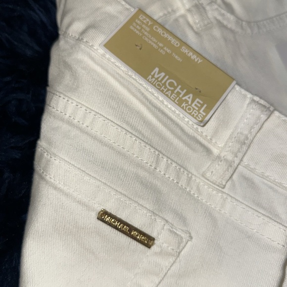 Michael Kors Izzy Cropped Skinny Pants - NWT - Picture 15 of 15